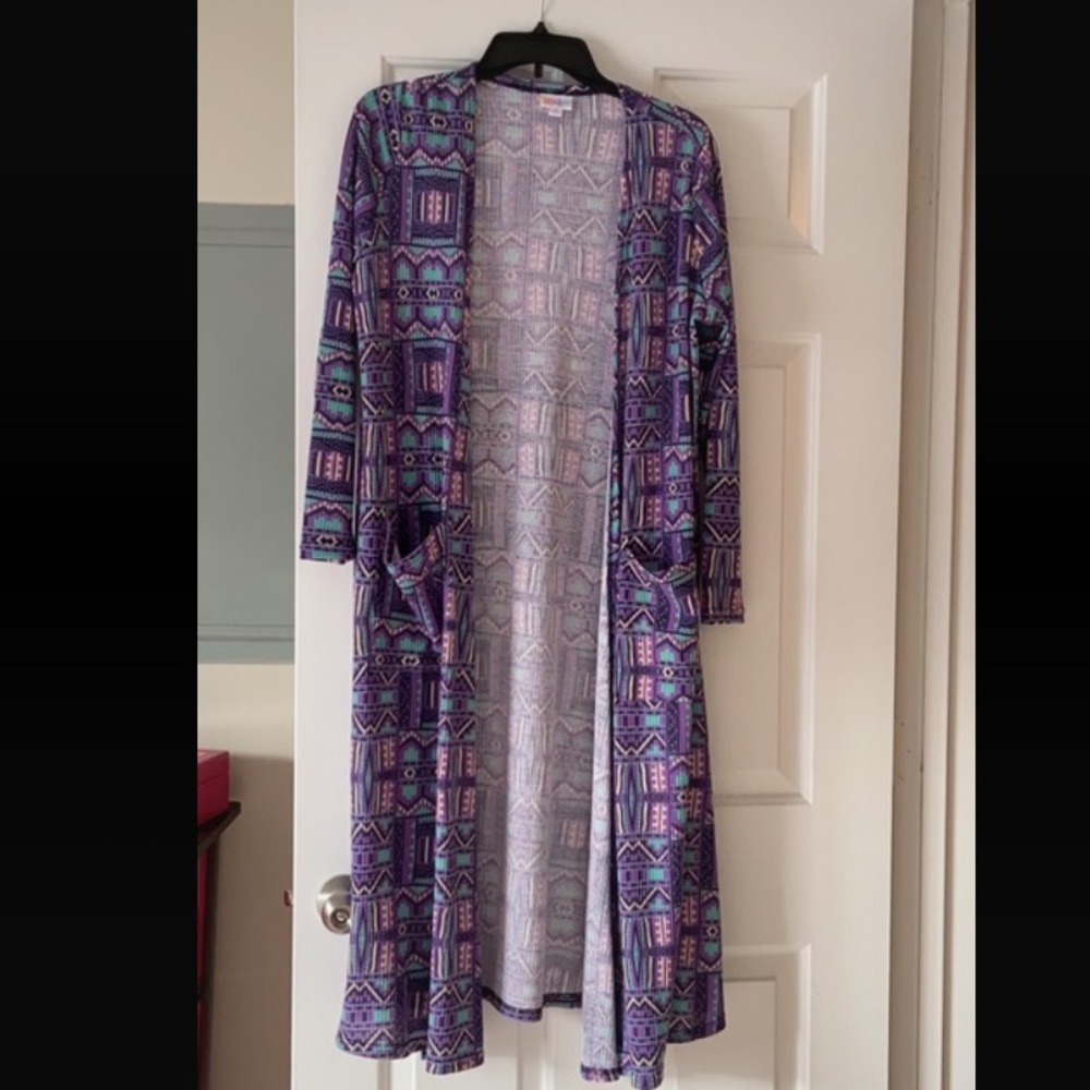 LulaRoe duster cardigan